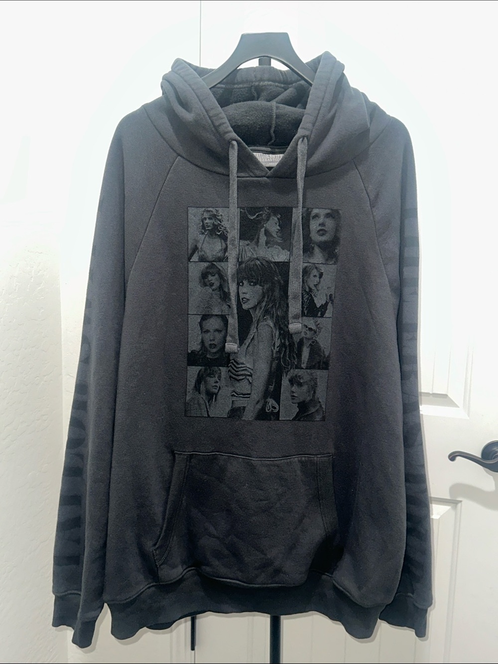 Taylor Swift The Eras Tour Official Merch Charcoal Hoodie Sweatshirt Size 3X